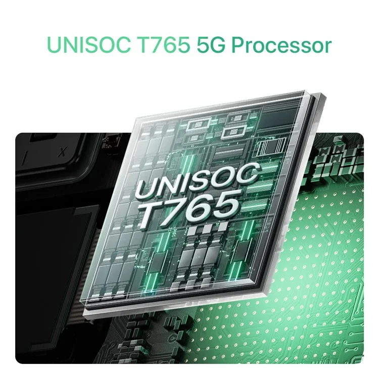 UMIDIGI G9 5G-Smartphone 6,75 Zoll Unisoc T765 6GB + 128GB 5000mAh 50MP Kamera Android-Handy - Gletscherblau
