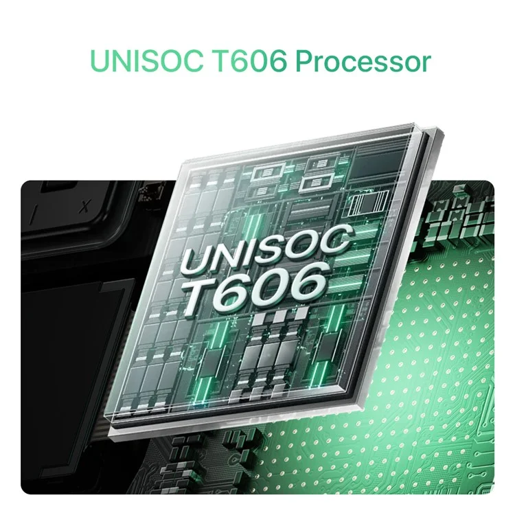 UMIDIGI G9T Smartphone Android 14 6.75 Pollici 4GB + 128GB Unisoc T606 5000mAh Fotocamera 13MP 4G LTE - Verde Erba