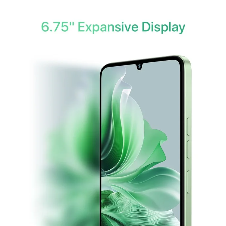UMIDIGI G9C 6.75 Inch Smartphone Helio G36 6GB+128GB 5000mAh 50MP Camera 4G Mobile Phone (Hong Kong Delivery) - Grass Green