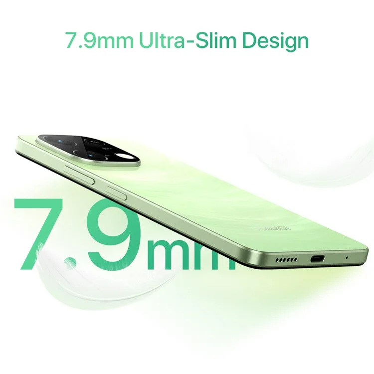 UMIDIGI G9C 6.75 Inch Smartphone Helio G36 6GB+128GB 5000mAh 50MP Camera 4G Mobile Phone (Hong Kong Delivery) - Grass Green