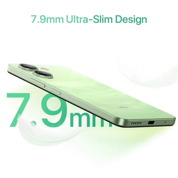 UMIDIGI G9A 6.75 Inch Smartphone 4GB + 64GB Unisoc SC9863A 5000mAh Battery 13MP Camera 4G Mobile Phone - Lake Green