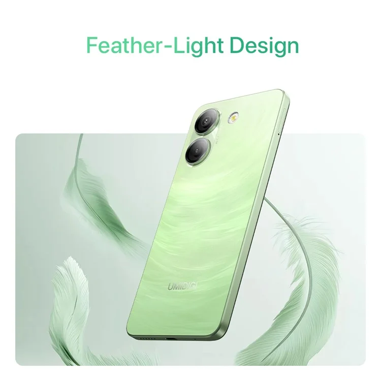 UMIDIGI G9A 6.75 Inch Smartphone 4GB + 64GB Unisoc SC9863A 5000mAh Battery 13MP Camera 4G Mobile Phone - Lake Green