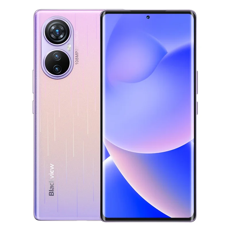 BLACKVIEW A200 Pro 6.67 Inch Smartphone Helio G99 12GB+256GB 5050mAh Battery 108MP Camera 4G LTE (Shenzhen Delivery) - Purple