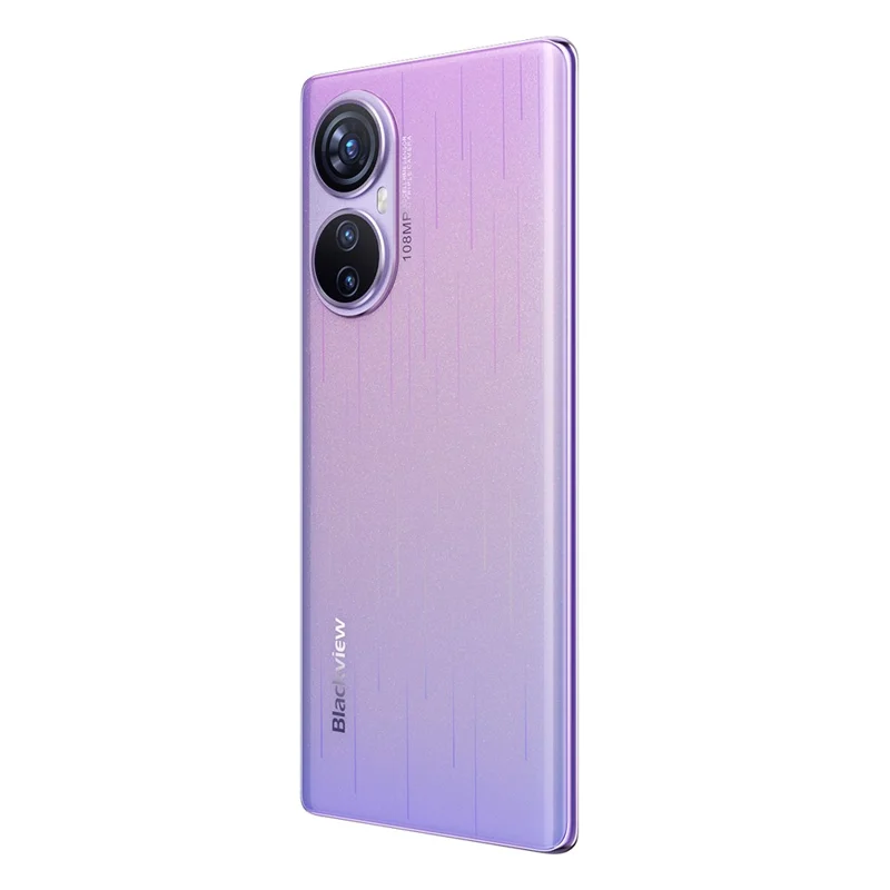 BLACKVIEW A200 Pro 6.67 Inch Smartphone Helio G99 12GB+256GB 5050mAh Battery 108MP Camera 4G LTE (Shenzhen Delivery) - Purple