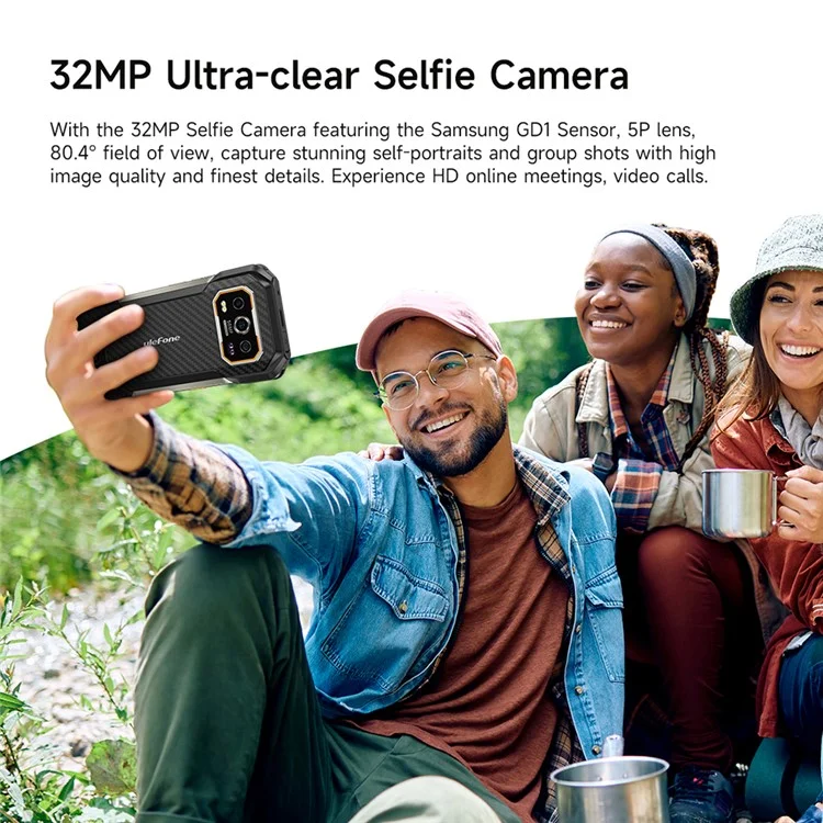 ULEFONE ARMOR 27 6.78 Inch Smartphone Helio G99 12GB+256GB 10600mAh 50MP Camera 4G Android Rugged Phone (Hong Kong Delivery)