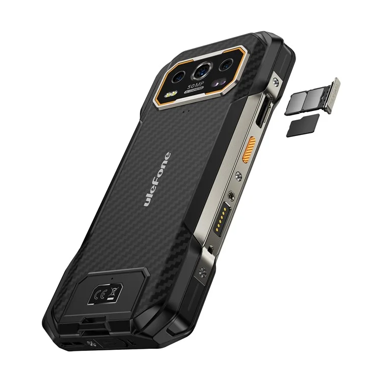 ULEFONE Armor 27 Smartphone Robuste 6,78 Pouces Helio G99 12 Go + 256 Go 10 600 mAh Caméra 50 MP 4G Android