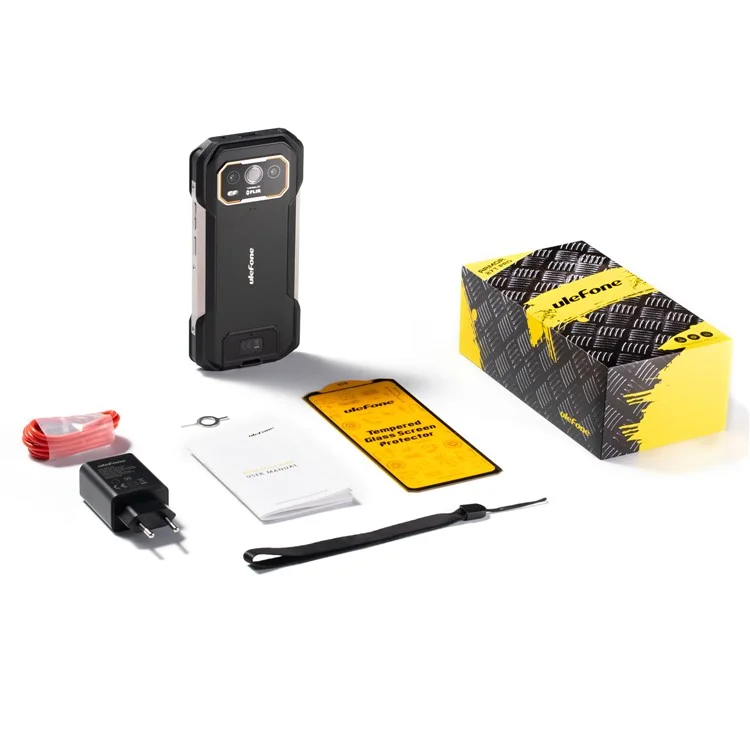 ULEFONE Armor 27T Pro 5G Téléphone Robuste 6,78 Pouces Dimensity 6300 12 Go + 256 Go 10 600 mAh Appareil Photo 50 MP