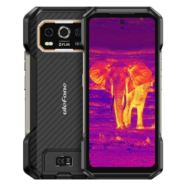 ULEFONE Armor 27T Téléphone 4G 6,78 Pouces Helio G99 12 Go + 256 Go Smartphone Batterie 10 600 mAh Caméra 50 MP Imagerie Thermique