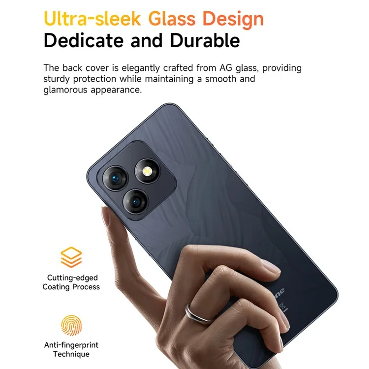 ULEFONE Note 18 Ultra 6.78 Inch Smartphone Dimensity 720 6GB+256GB 5450mAh 50MP Camera 5G Android Smart Phone - Moonlit White