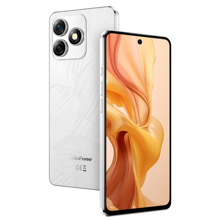 ULEFONE Note 18 Ultra 6.78 Inch Smartphone Dimensity 720 6GB+256GB 5450mAh 50MP Camera 5G Android Smart Phone - Moonlit White