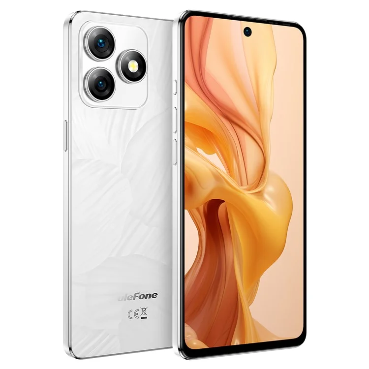 ULEFONE Note 18 Ultra 6.78 Inch Smartphone Dimensity 720 6GB+256GB 5450mAh 50MP Camera 5G Android Smart Phone - Moonlit White
