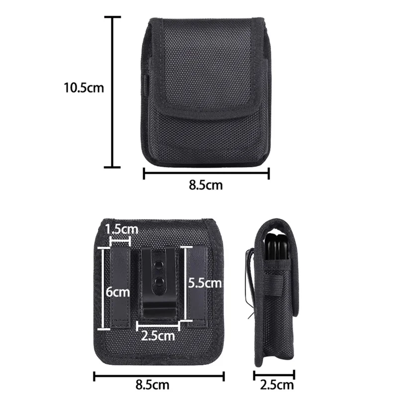 SZ-8 Universal Folding Phone Pouches Belt Clip Pouch Holster, 10.5 x 8.5 x 2.5cm
