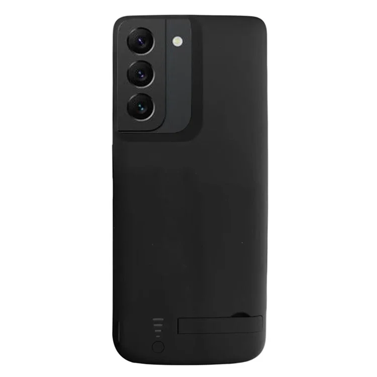 For Samsung Galaxy S22 5G Battery Case 5000mAh Rechargeable Power Bank Soft TPU Bumper Protective Cover