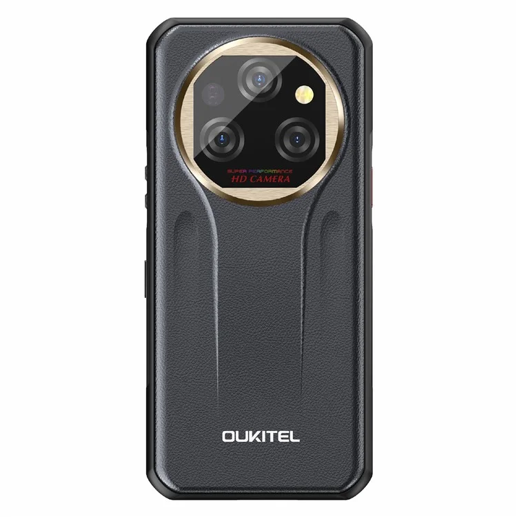 OUKITEL WP39 Pro Защищенный смартфон Android 6,6 дюйма 5G Dimensity 6300 12 ГБ + 512 ГБ Аккумулятор 11000 мАч Камера 64 МП - Черный / Золотой