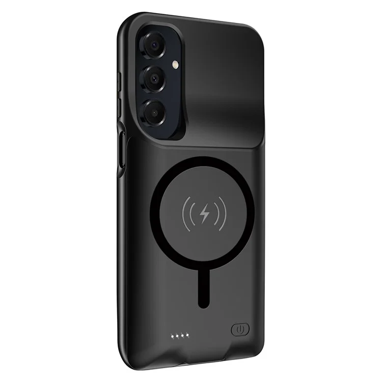 E10 For Samsung Galaxy A15 5G TPU Edge Charging Case 6000mAh Extended Battery Compatible with MagSafe