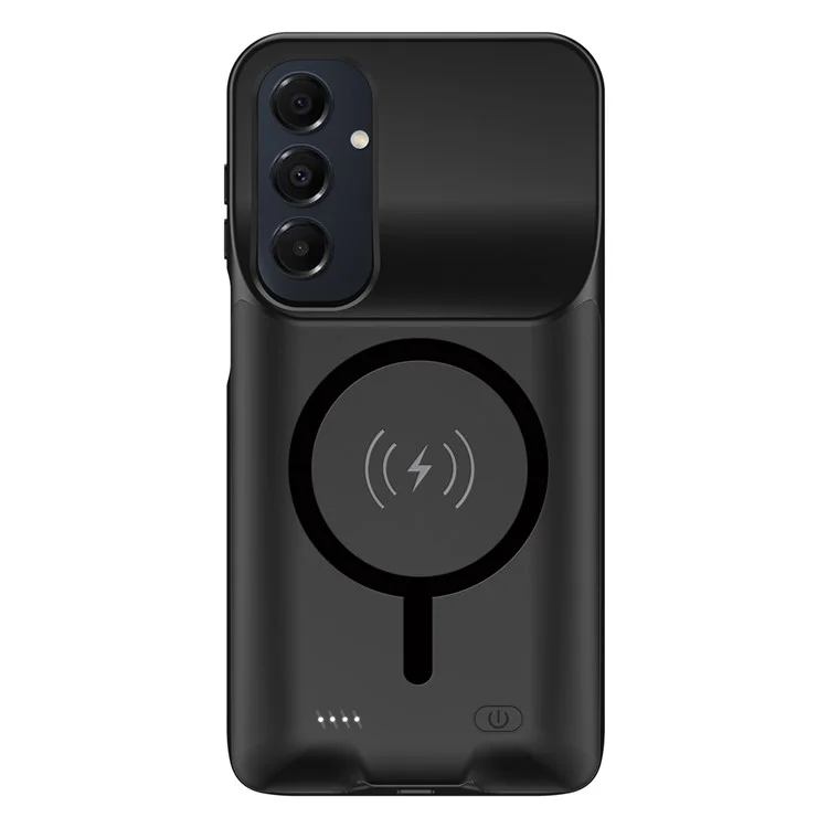 E10S per Samsung Galaxy A16 5G Cover TPU con Bordi per Ricarica Batteria Estesa 6000mAh Compatibile con MagSafe