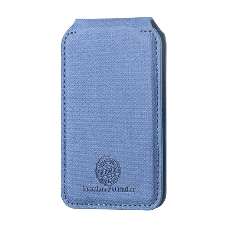 MC-W28 Porta Carte Ultra Sottile con Supporto e Blocco RFID per Retro Telefono - Blu