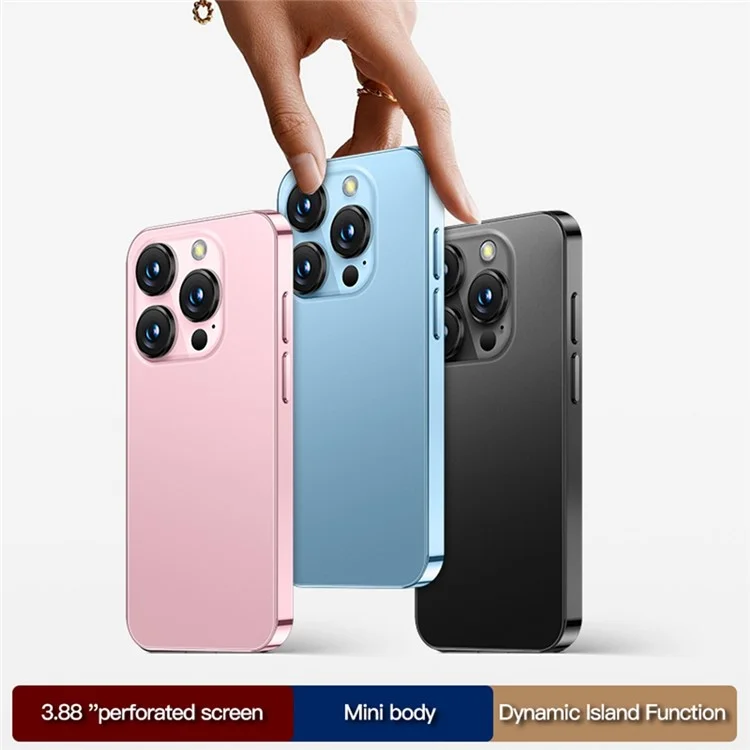 SOYES XS19 Smartphone 3,88 pollici 2GB + 16GB Android 10 Rete 3G Mini Phone - Nero