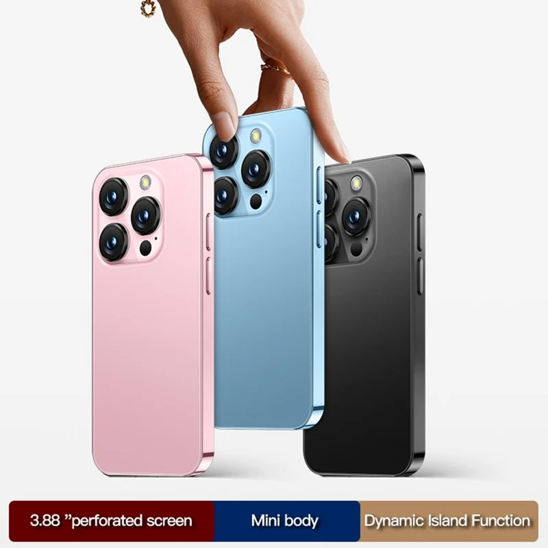 SOYES XS19 Smartphone 3.88 inch 2GB + 16GB Android 10 3G Network Mini Phone - Blue