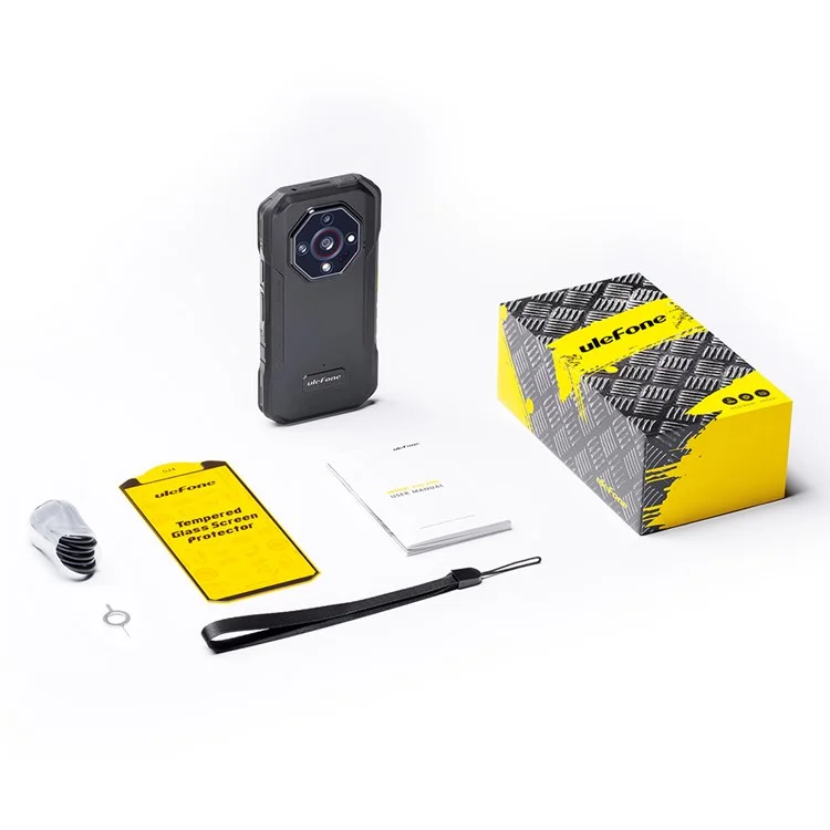 ULEFONE Armor X32 Pro 5G Smartphone Robuste 5,65 pouces Dimensity 6300 8 Go + 256 Go 5500 mAh Caméra 64 MP Android 14 - Noir