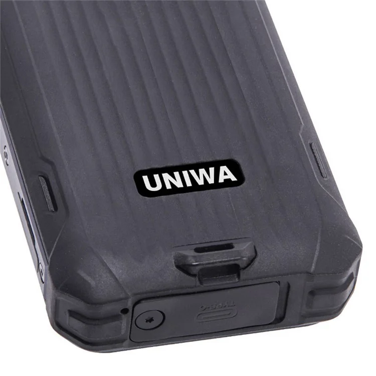 UNIWA R4002 Android 12 4G Smartphone 6GB + 128GB 3.88 Inch Rugged Triple Protection Mini Phone - Black