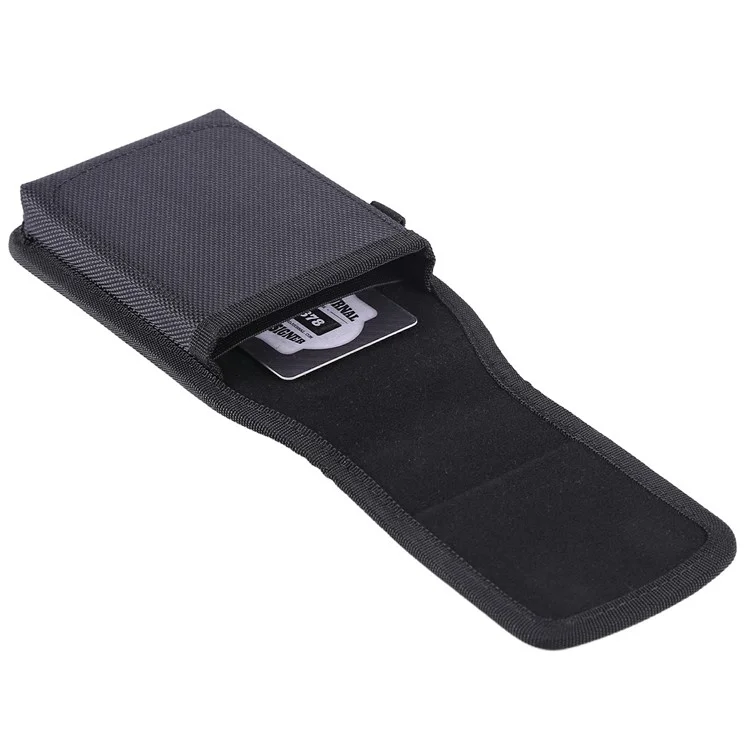 Étui universel pour téléphone SZ-8 pour appareils de 5,5 à 6,9 pouces Fermeture magnétique Clip de ceinture en nylon Étui de transport