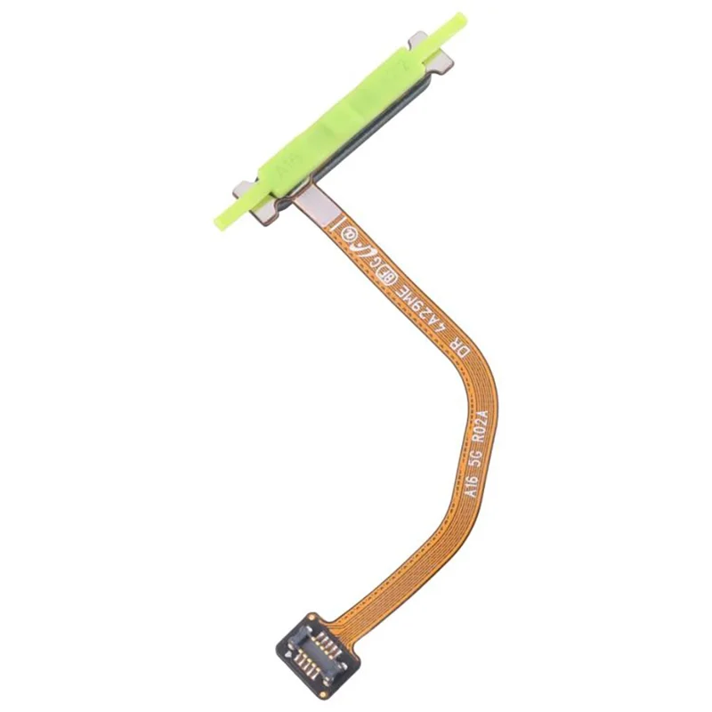 For Samsung Galaxy A16 5G A166B (EU Version) OEM Fingerprint Identification Flex Cable Power On / Off Cable (Without Logo) - Black
