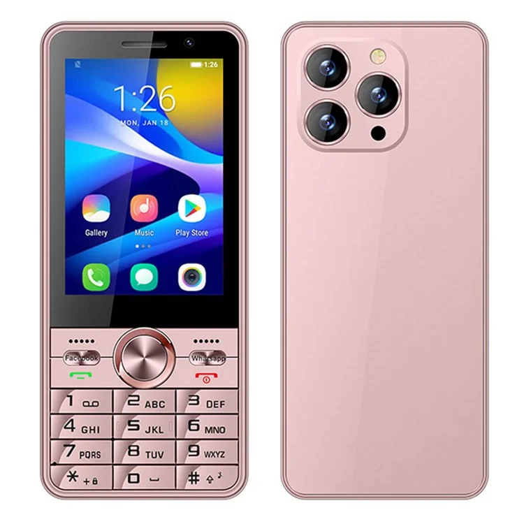 UNIWA A3501 2GB + 16GB Android Smartphone 3,5 Zoll Smartphone mit 2500mAh Akku - Roségold