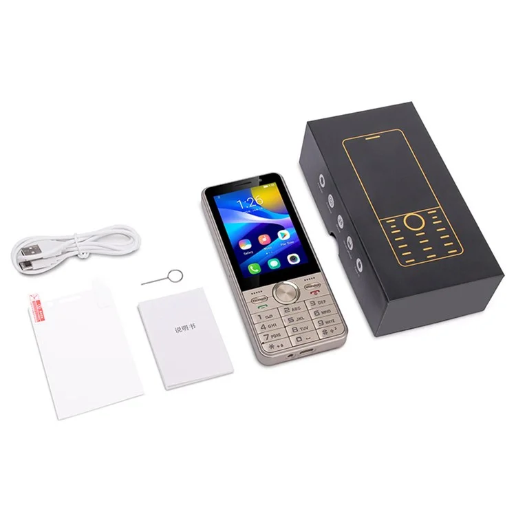 UNIWA A3501 Smartphone Android de 2GB + 16GB, 3,5 pulgadas, Batería de 2500mAh - Dorado