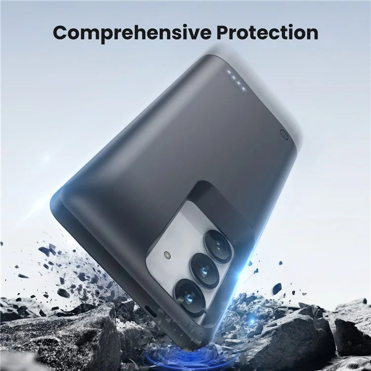 TY-118 For Samsung Galaxy S25 / S24 10000mAh Battery Case Power Bank Portable Charger Protective Cover