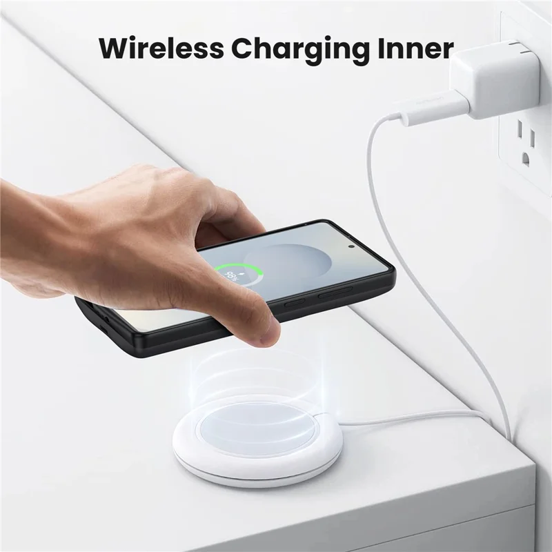 TY-118W For Samsung Galaxy S23 / S22 5G 10000mAh Battery Case Charger Cover Compatible with MagSafe (Not Support Wireless Discharge)