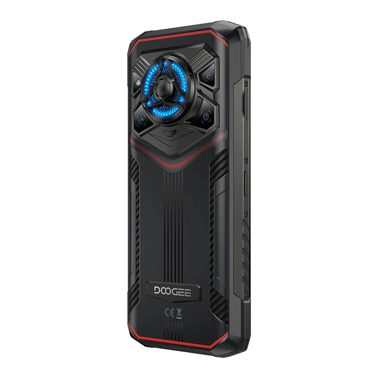 DOOGEE Blade20 Play 5G Rugged Smartphone Dimensity 7050 6.6 inch 8GB + 256GB 10300mAh 50MP Camera - Red
