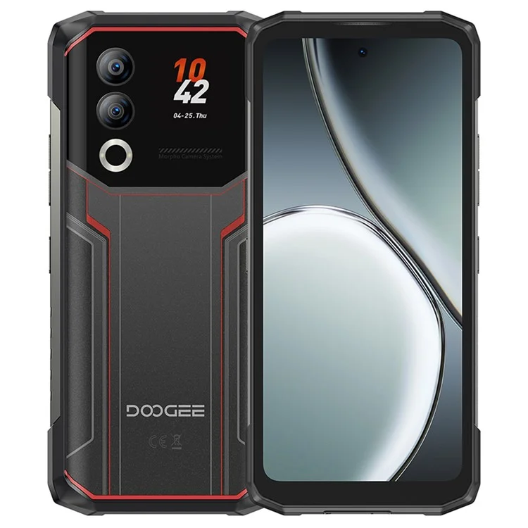 DOOGEE Blade20 Ultra 4G Rugged Smartphone Unisoc T7250 6.6 inch 8GB + 256GB 10300mAh Battery 50MP Camera - Red