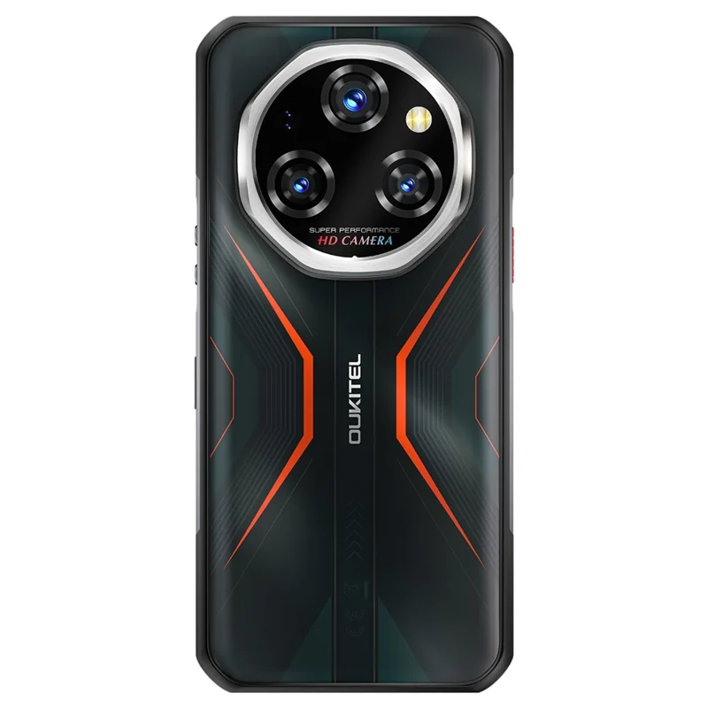 OUKITEL WP55 Pro 5G Rugged Smartphone 6.58 inch Dimensity 7025 16GB + 512GB 11000mAh Battery 108MP Camera Mobile Phone - Orange