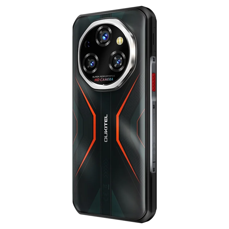 OUKITEL WP55 Pro 5G Rugged Smartphone 6.58 inch Dimensity 7025 16GB + 512GB 11000mAh Battery 108MP Camera Mobile Phone - Orange