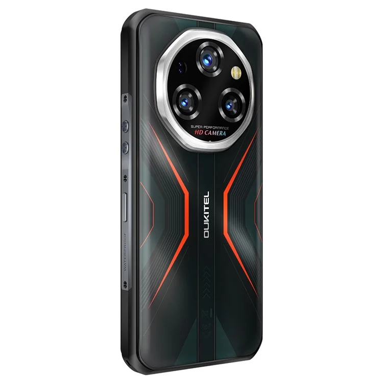 OUKITEL WP55 Pro 5G Rugged Smartphone 6.58 inch Dimensity 7025 16GB + 512GB 11000mAh Battery 108MP Camera Mobile Phone - Orange