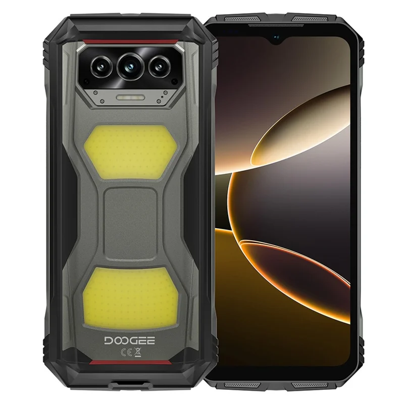 DOOGEE V MAX S 5G Smartphone Resistente 6,58 pulgadas Dimensity 7050 8GB + 256GB Batería de 22000mAh Cámara de 108MP Android 14 - Tono Desgastado