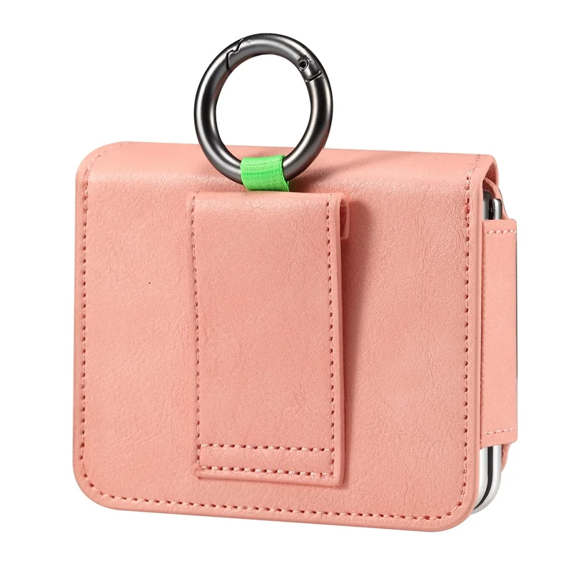 Custodia pieghevole universale per smartphone con clip da cintura per Huawei Pura X - Rosa