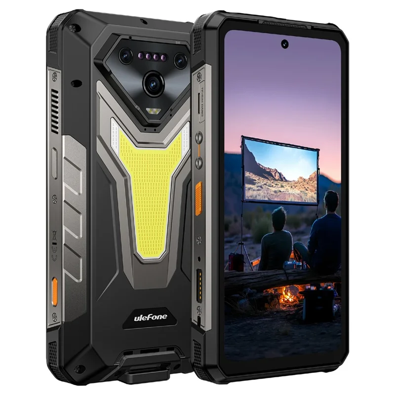 ULEFONE Armor 34 Pro Android 5G Защищенный смартфон с проектором 6,95 дюйма Dimensity 7300 16 ГБ+512 ГБ 25500 мАч HD-камера