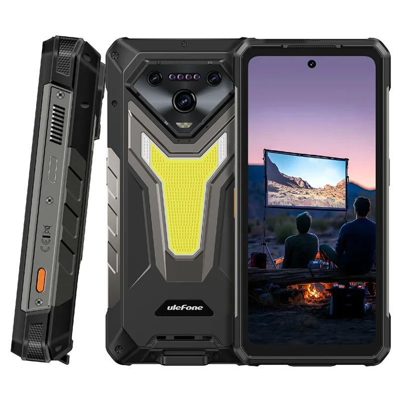 ULEFONE Armor 34 Pro Android 5G Защищенный смартфон с проектором 6,95 дюйма Dimensity 7300 16 ГБ+512 ГБ 25500 мАч HD-камера