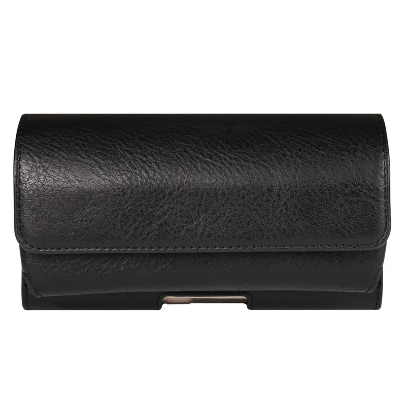 Funda Portacinturones Universal para Teléfonos de 6,7 - 6,9 Pulgadas con Soporte para Gafas y Banda Elástica - Negro
