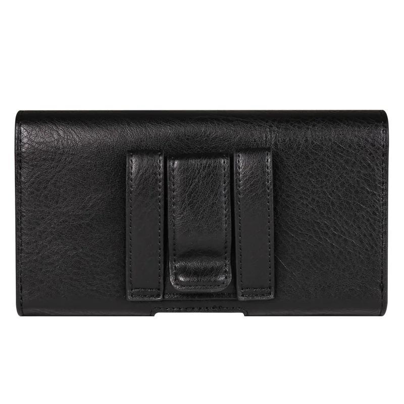 Funda Portacinturones Universal para Teléfonos de 6,7 - 6,9 Pulgadas con Soporte para Gafas y Banda Elástica - Negro