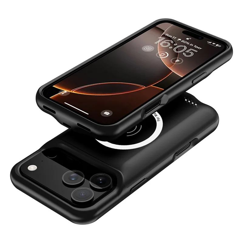 A29S Per iPhone 17 Pro Cover Caricabatterie Portatile 6000mAh Power Bank Compatibile con MagSafe