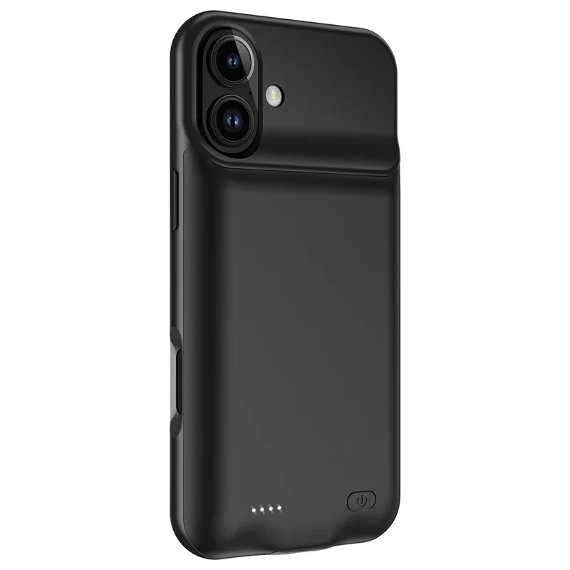 A29 For iPhone 17 Battery Case Soft TPU Edge 6000mAh Rechargeable Protective Back Cover