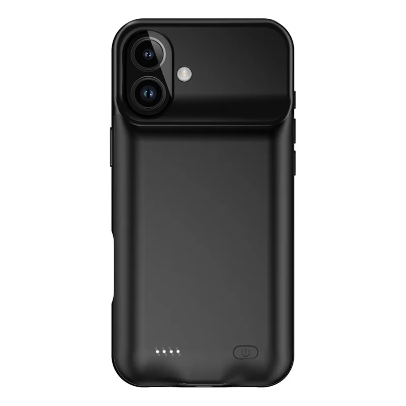 A29 For iPhone 17 Battery Case Soft TPU Edge 6000mAh Rechargeable Protective Back Cover