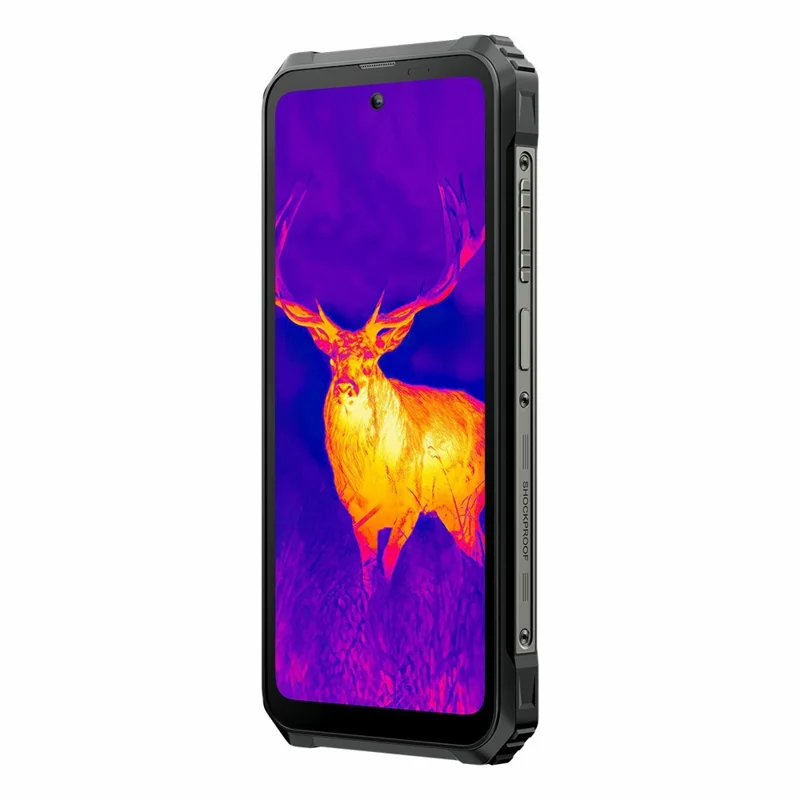 BLACKVIEW BL9000 PRO 5G Rugged Smartphone 6.78 Inch FLIR Thermal Imaging Camera Dimensity 8020 Android 14 Mobile Phone, 12+512GB - Black