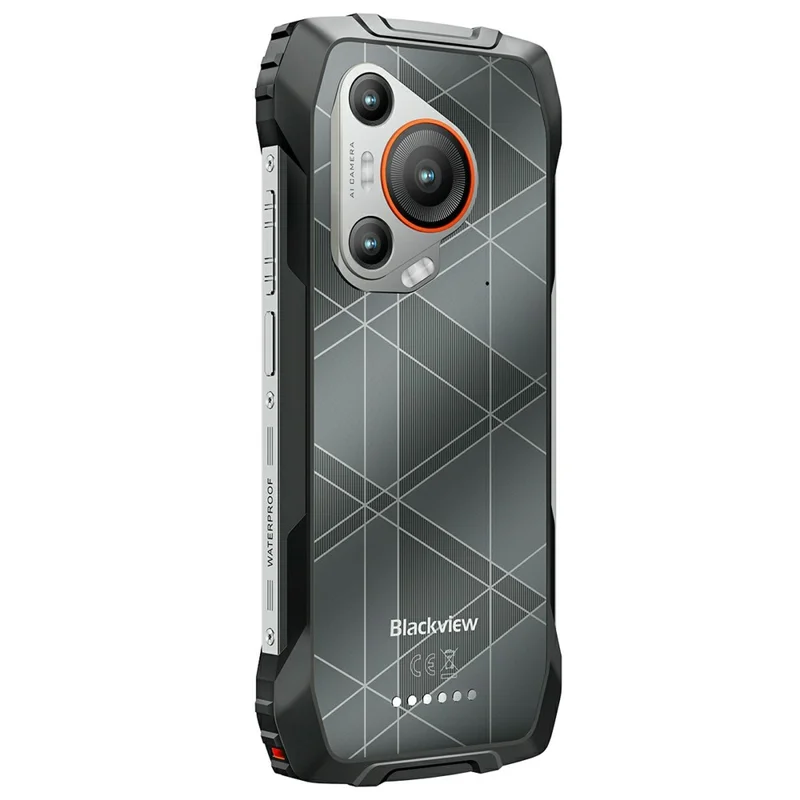 BLACKVIEW BL7000 5G AI Rugged Smartphone Android 15 Dimensity 6300 6.78 Inch Mobile Phone, 8+256GB - Orange