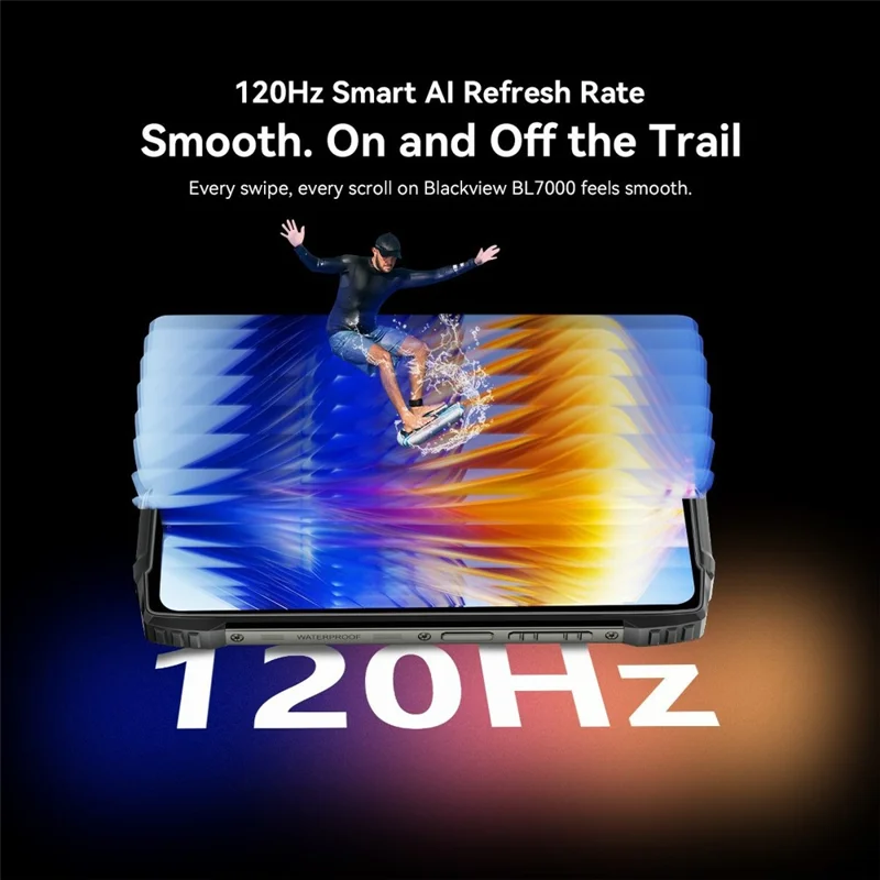 BLACKVIEW BL7000 5G AI Rugged Smartphone Android 15 Dimensity 6300 6.78 Inch Mobile Phone, 8+256GB - Orange