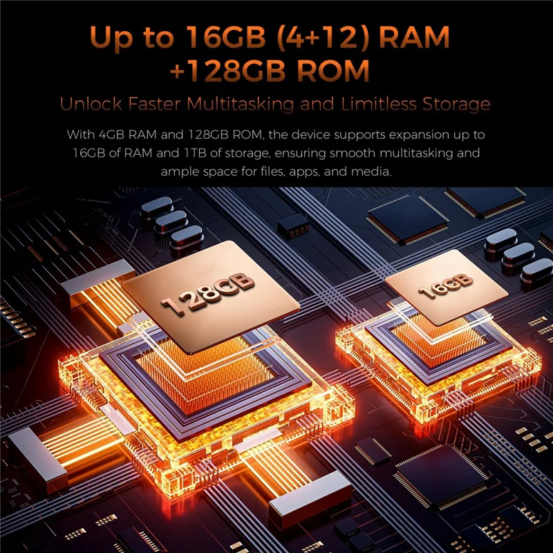 OUKITEL WP53S 4G Rugged Smartphone Unisoc T615 6.52 Inch Mobile Phone with 11000mAh Battery, 4+128GB