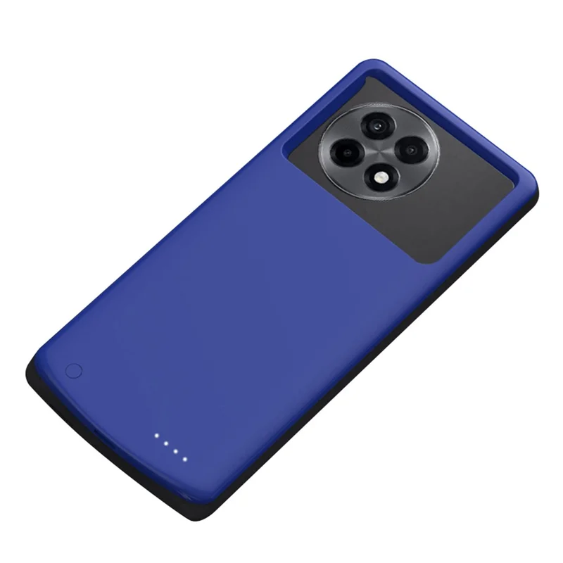 For OnePlus Ace 5 Pro 5G Phone Charger Case 10000mAh Power Bank Soft Edge Battery Case - Blue